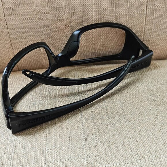 Liberty Sport Men Eyeglasses Sunglasses Frame Black ROADSTER Wrap Eye Wear - Picture 4 of 12